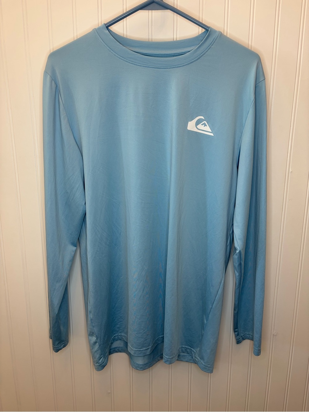 Quiksilver boy’s Long Sleeve Shirt - Light Blue
